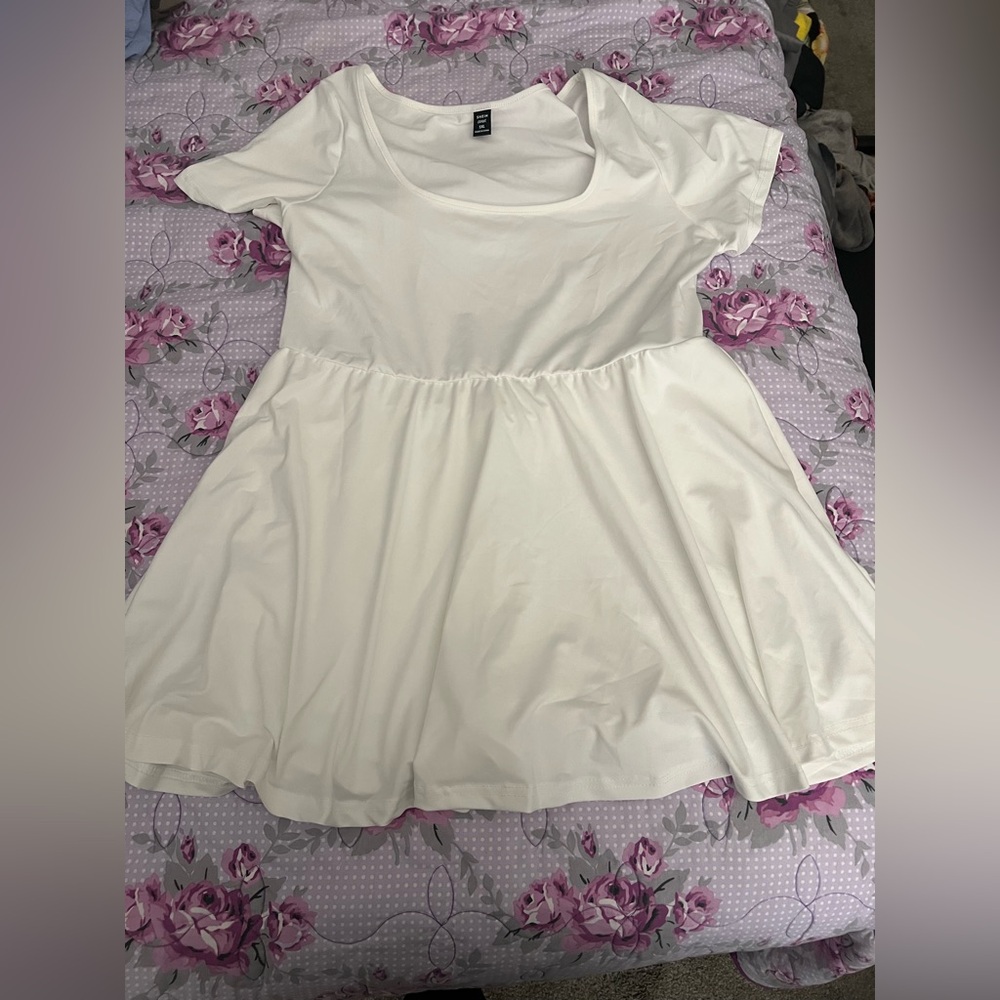 SHEIN Classic White Blouse